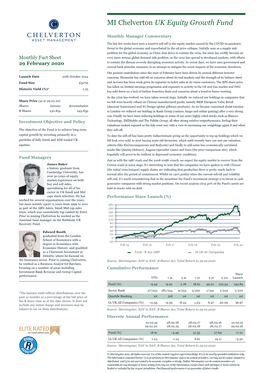 MI Chelverton UK Equity Growth Fund