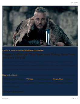 Ragnar Lothbrok