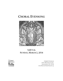 Choral Evensong