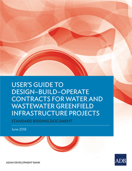 User's Guide to Design-Build-Operate Contracts for Water and Wastewater