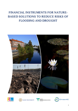 Based Solutions to Reduce Risks of Flooding and Drought