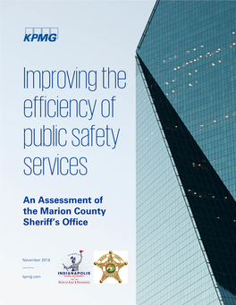 An Assessment of the Marion County Sheriff's Office