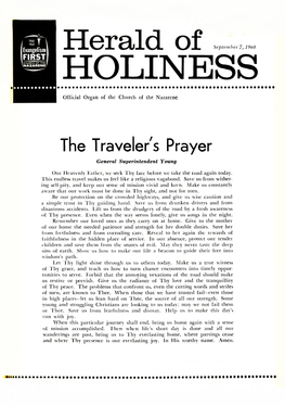 Herald of Holiness Volume 49 Number 28 (1960)