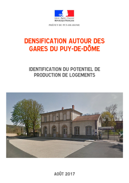 Densification Autour Des Gares Du Puy-De-Dôme