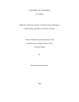 TOP Draft 7 Final Draft African Studies MA Thesis