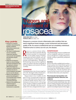 Triggers and Treatment of Rosacea