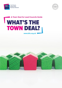 A 'Town Deal for Lead Councils'