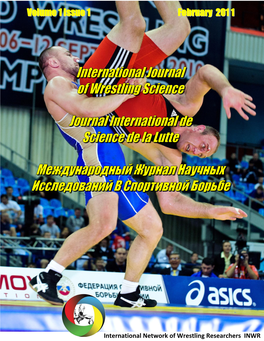 Introducing the International Journal of Wrestling Science