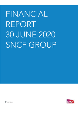 Financial Report 30 June 2020 SNCF Group V30.07 À 17H10