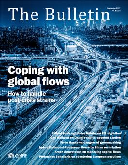 Coping with Global Flows How to Handle Post-Crisis Strains