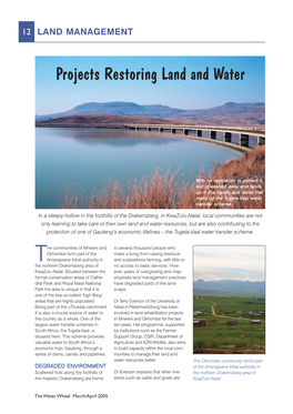 Projects Restoring Land and Water