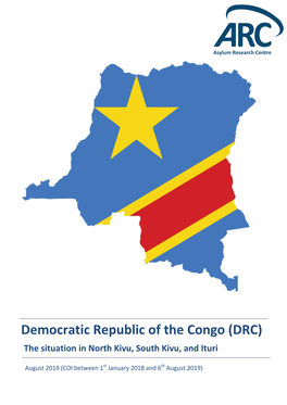 DRC) the Situation in North Kivu, South Kivu, and Ituri