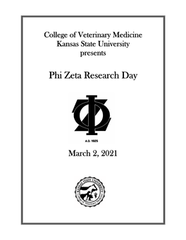 Phi Zeta Research Day