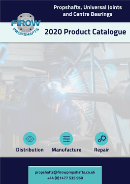 2020 Product Catalogue