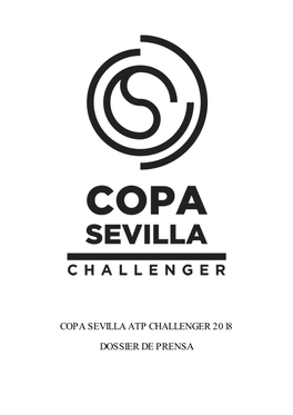 Copa Sevilla Atp Challenger 2018 Dossier De Prensa