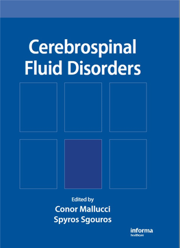 Cerebrospinal Fluid Disorders