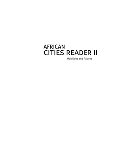 African Cities Reader II