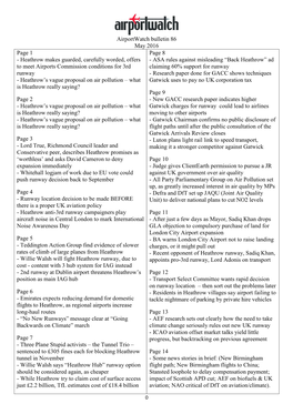 Airportwatch Bulletin 86 May 2016 Page 1