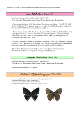 426 Genus Pilodeudorix Druce