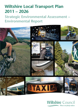 Strategic Environmental Assessment – Environmental Report