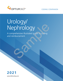 Urology/ Nephrology a Comprehensive Illustrated Guide to Coding and Reimbursement