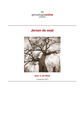 Jeroen De Waal