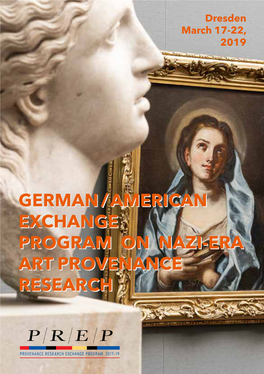 German / American Exchange Program on Nazi-Era Art Provenance Research