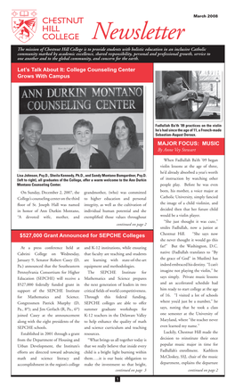 CHC Newsletter March 08.Pdf