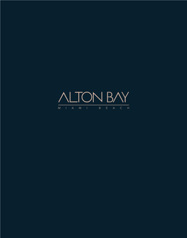 Alton Bay Miami Beach Condos Brochure