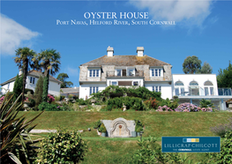 Oyster House Port Navas, Helford River, South Cornwall