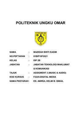 Politeknik Ungku Omar