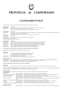 Scarica Il Nuovo Calendario Ittico