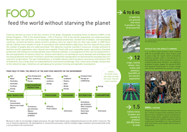 Feed the World Without Starving the Planet to Produce 1 Kg of Farmed ﬁsh
