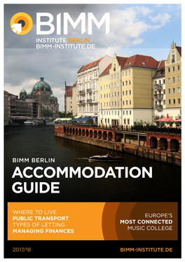 Accommodation Guide