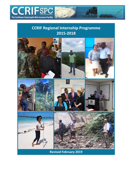 CCRIF SPC Internship Report 2015-2018