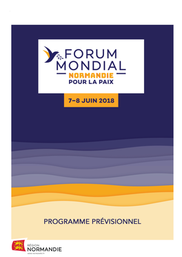 Prog Forum Mondial Pour La Paix