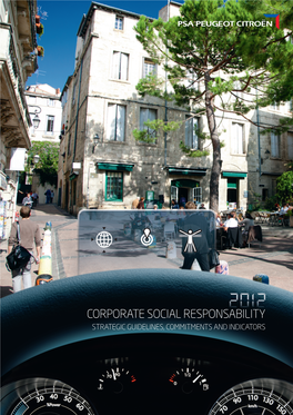 Corporate Social Responsability Strategic Guidelines, Commitments and Indicators