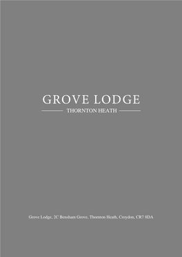 Grove Lodge Thornton Heath