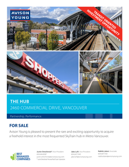 The Hub 2460 Commercial Drive, Vancouver