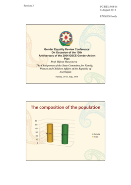 The Composition of the Population