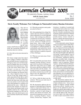 Newsletter 2005