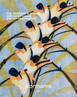 The Grosvenor School and Avant-Garde British Printmaking Tuesday 15 April 2014, at 14.00 101 New Bond Street, London