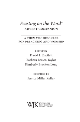 Download Excerpt from Feasting on the Word