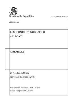 Revisione Stampato N. 1