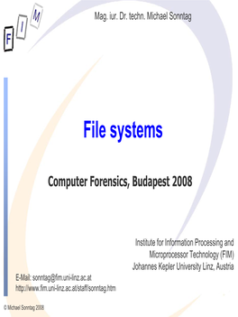 File Systems