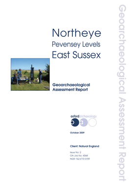 Northeye Pevensey Levels East Sussex G Ical Assessment Repor