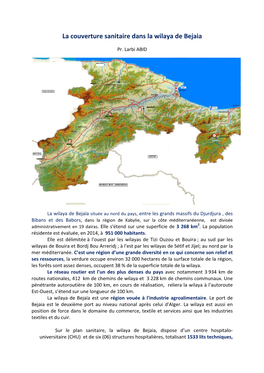 La Couverture Sanitaire Dans La Wilaya De Bejaia