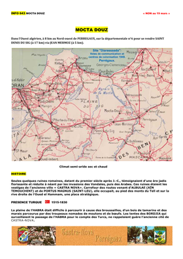 MOCTA DOUZ « NON Au 19 Mars »