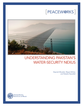 Understanding Pakistan's Water-Security Nexus