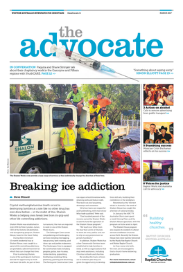 Breaking Ice Addiction Call for Advocacy >>